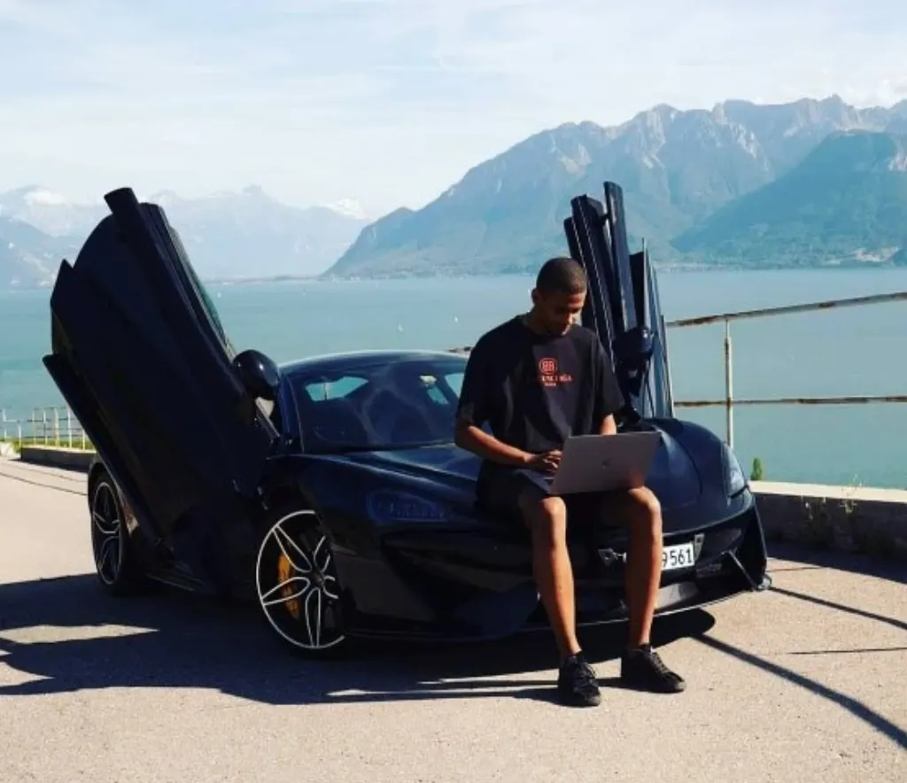 Yomi Denzel Luxury car Instagram ECOM PRO training