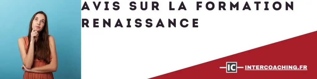 Avis sur la formation renaissance