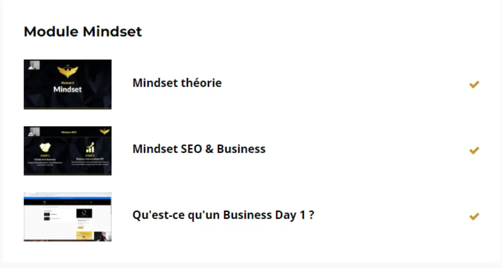 The Business Legion Romain Pirotte Mindset Module