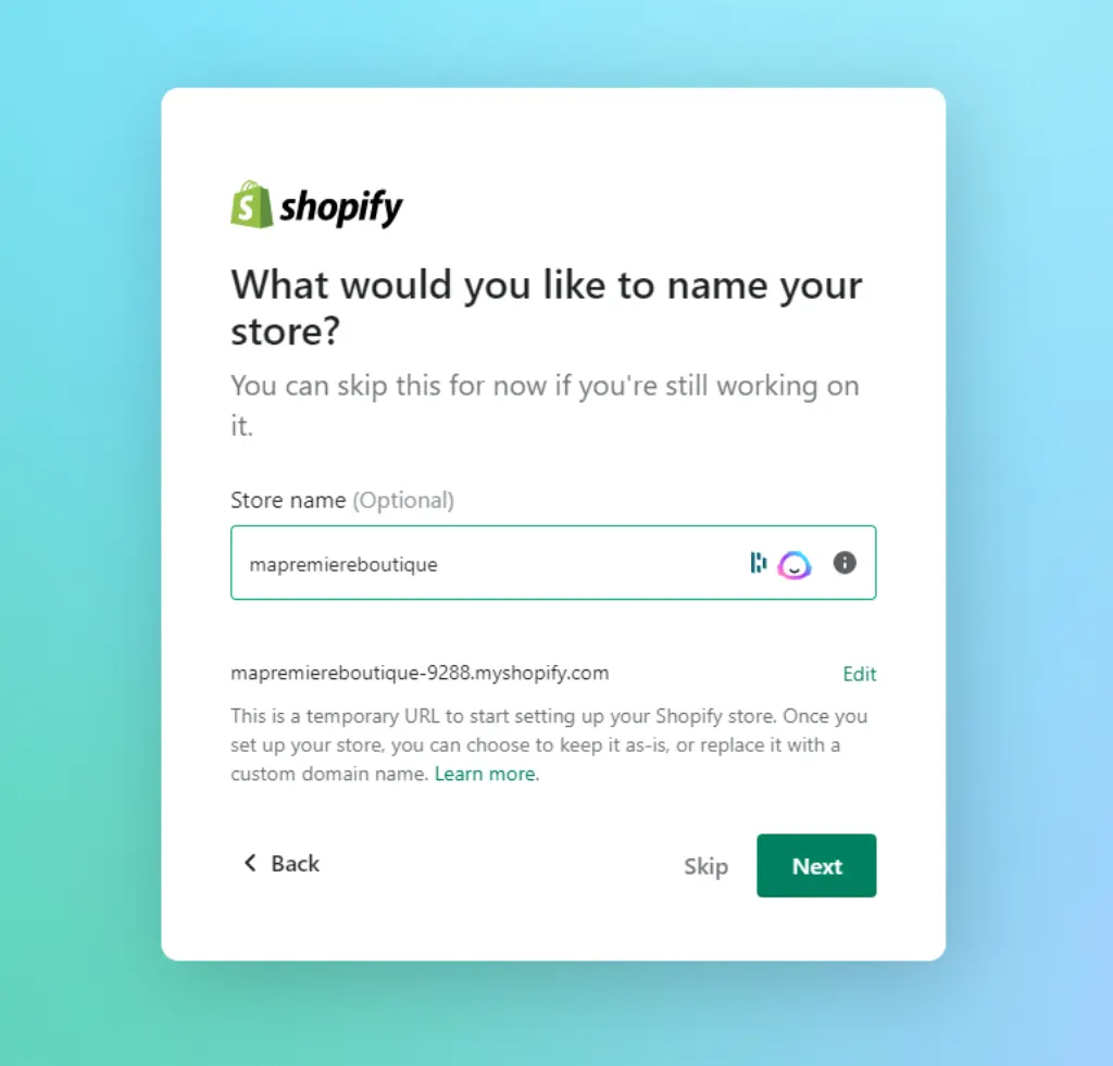 Comment créer une boutique avec l'essai gratuit de Shopify ?