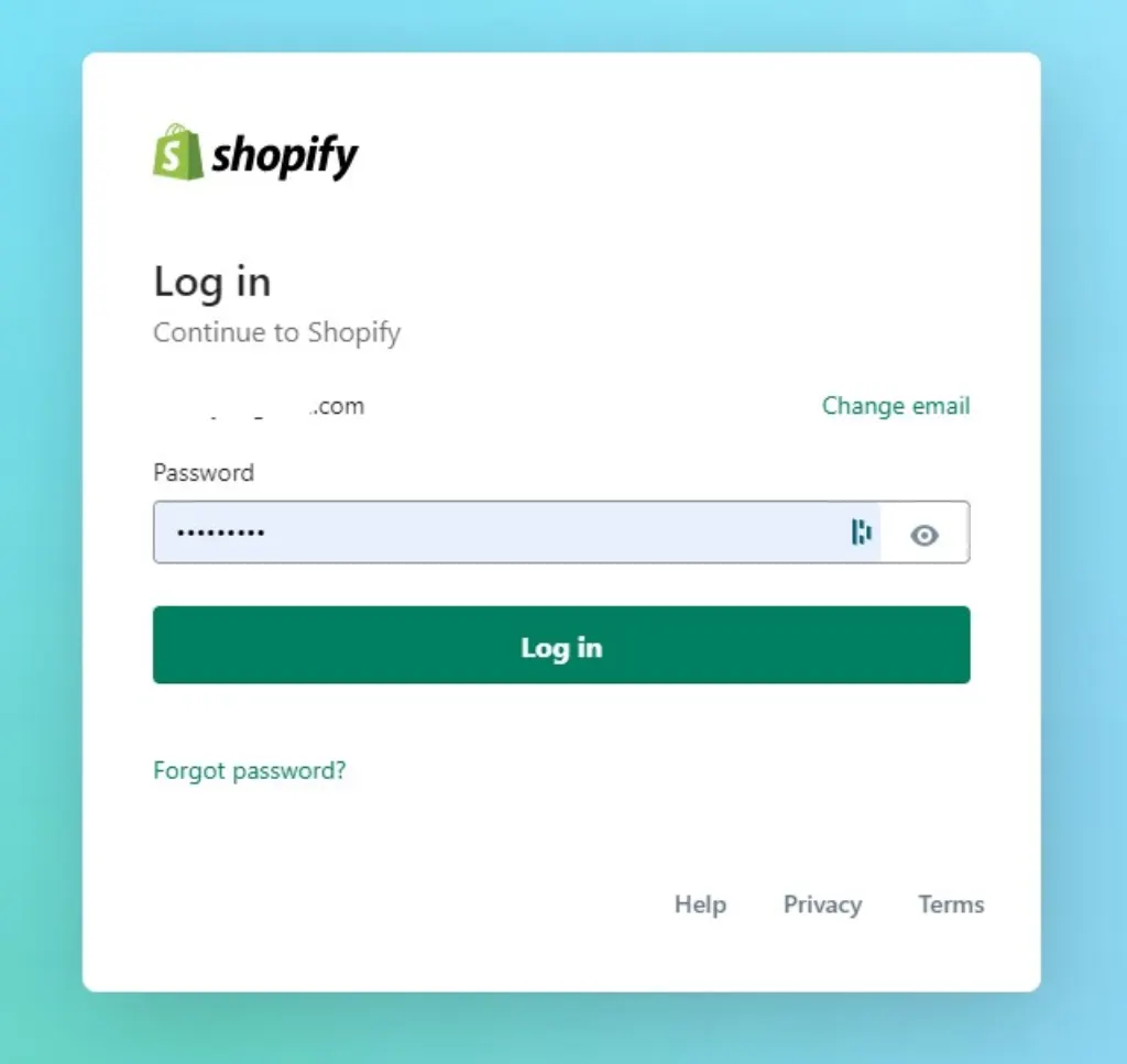 étapes de création d'une boutique Shopify gratuite
