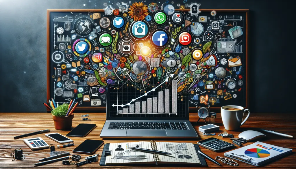 business en ligne : réseaux sociaux