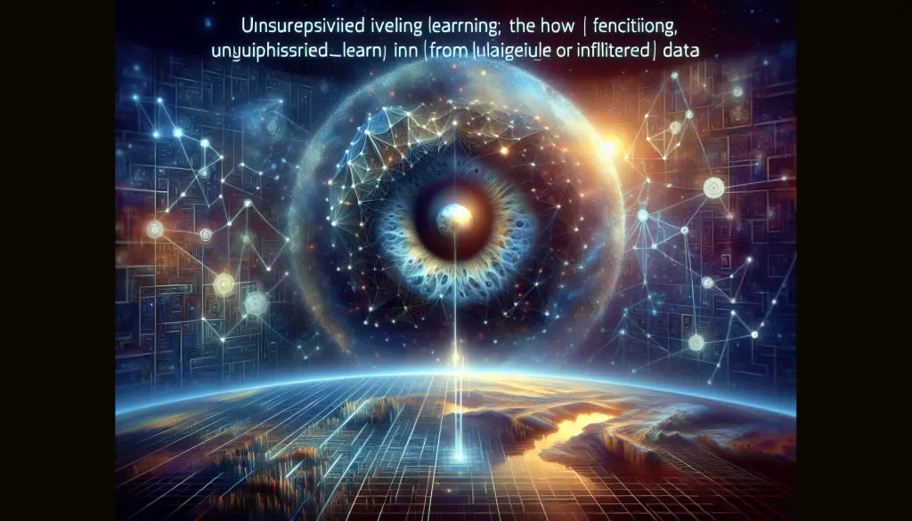 how does unsupervised learning work in artificial intelligence?