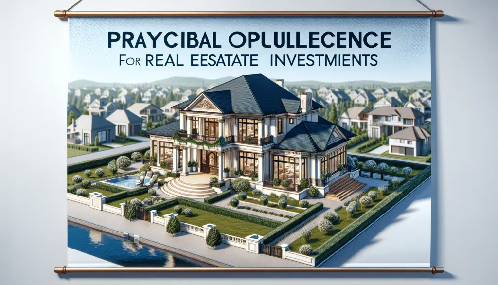 investissements immobiliers : prêts hypothécaires pour investissements immobiliers