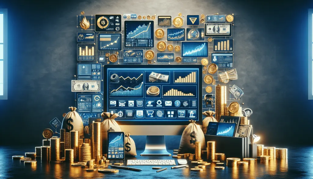 abondance financière : business en ligne