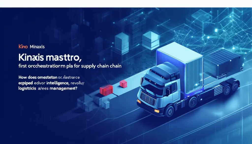 découvrez comment maestro, la première plateforme d'orchestration de la supply chain de kinaxis équipée d'intelligence, révolutionne la gestion logistique