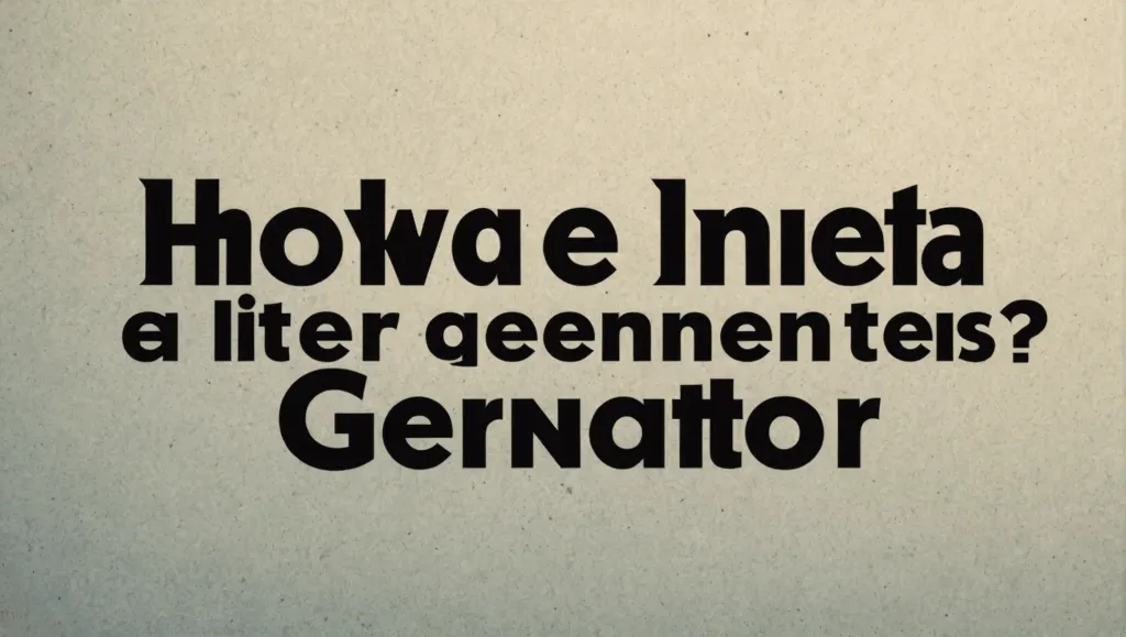 découvrez comment créer un générateur de lettre facilement grâce à nos conseils et astuces pratiques.