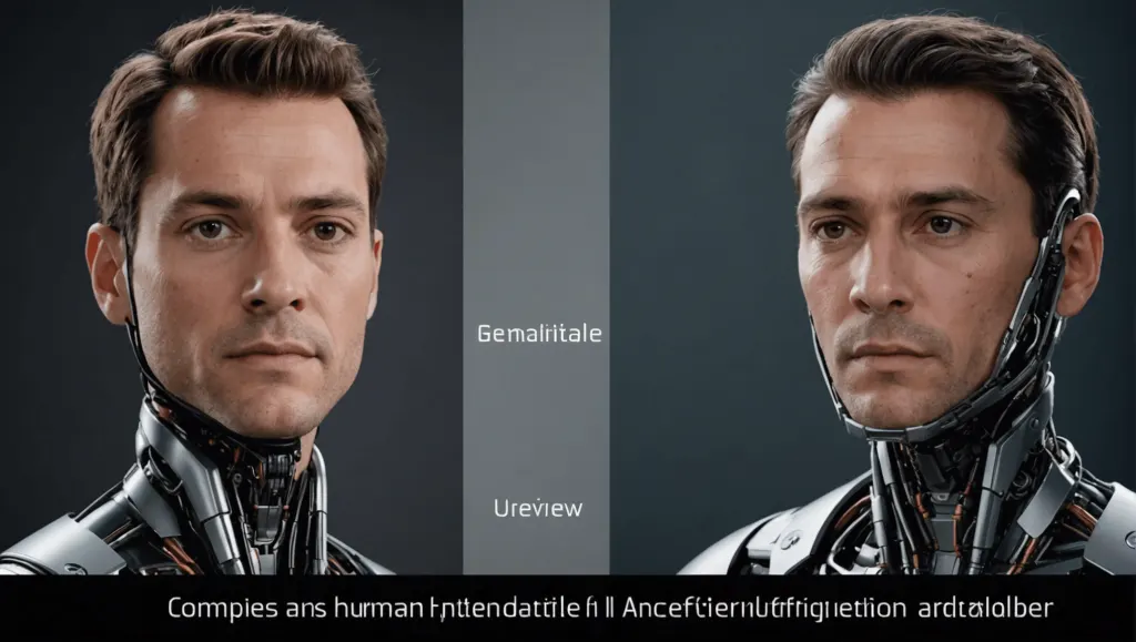 discover an in-depth analysis of the confrontation between human intelligence and imperceptible artificial intelligence in this detailed comparison.