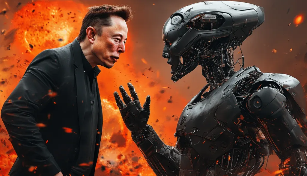 elon musk affronte le maître de l'intelligence artificielle : découvrez les secrets de leur guerre dans cet article captivant.