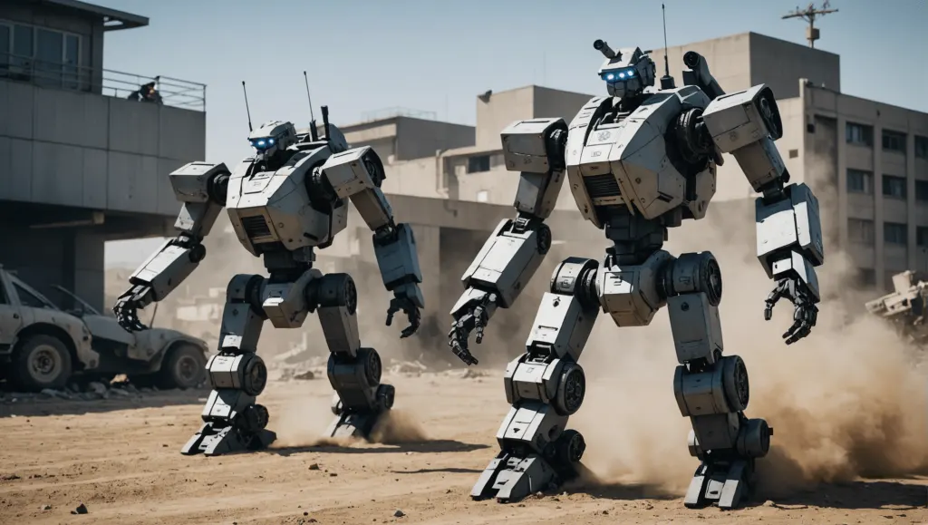 l'activation de robots de guerre autonomes par l'otan : une menace sérieuse qui nécessite une attention particulière.