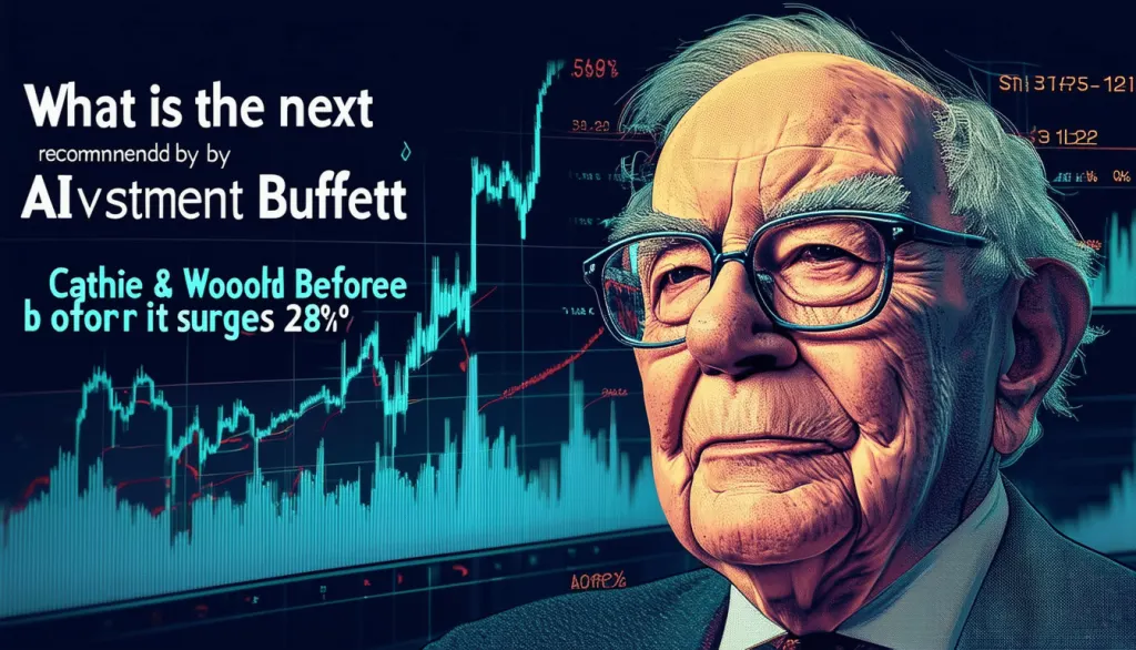 découvrez le prochain investissement en intelligence artificielle préconisé par cathie wood et warren buffett qui pourrait bénéficier d'une hausse de 28%.