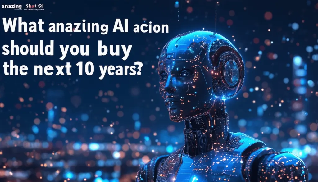 découvrez quelle action incroyable d'intelligence artificielle (ia) vous devriez acheter et conserver au cours des 10 prochaines années pour maximiser vos investissements.
