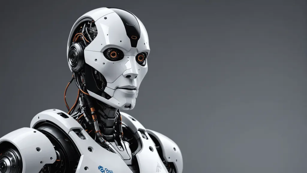 discover a robot with human features and revolutionary synthetic skin, an incredible breakthrough in the world of robotics.