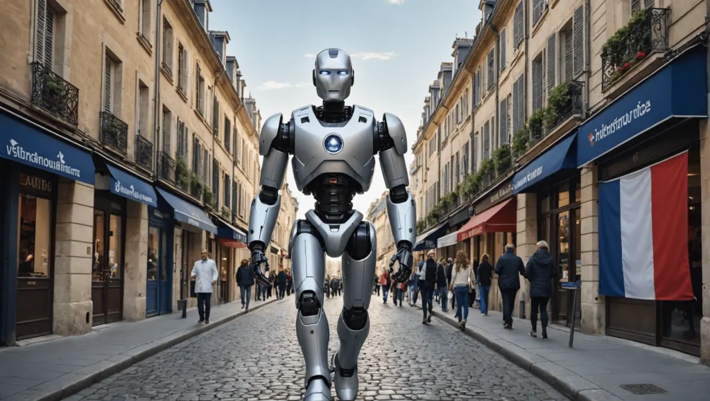 discover how an artificial intelligence is shaking up the political landscape by running for office in a country neighboring France.