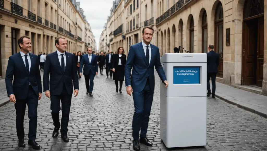 découvrez l'actualité incroyable d'une intelligence artificielle candidate aux élections dans un pays voisin de la france.