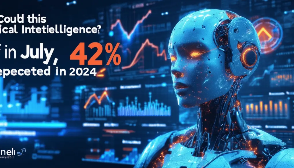 découvrez si l'intelligence artificielle (ia) pourrait réellement prendre son envol en juillet, avec une augmentation estimée de 42% d'ici 2024.