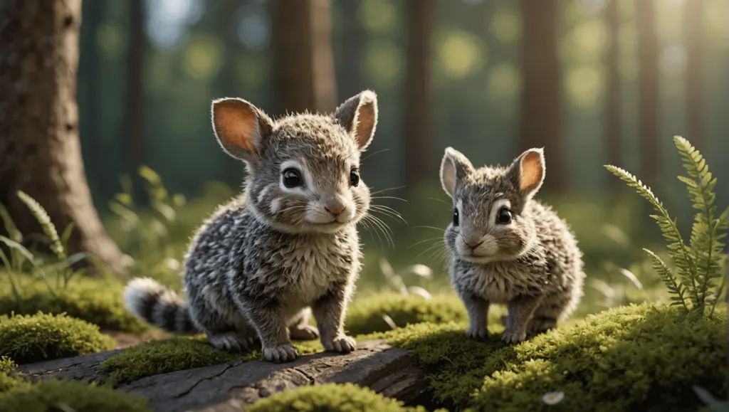 découvrez des petits animaux adorables créés par l'intelligence artificielle, des créations surprenantes qui vous feront fondre de tendresse.
