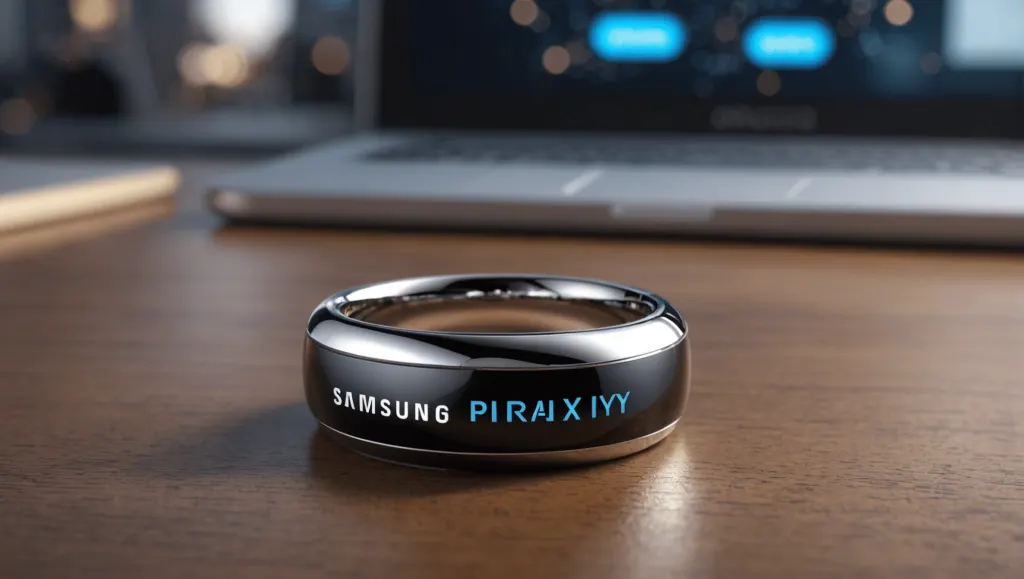 découvrez le samsung galaxy ring, la nouvelle innovation technologique alimentée par l'ia. plongez dans ses fonctionnalités, ses caractéristiques et tout ce qui le rend incontournable pour les passionnés de technologie.
