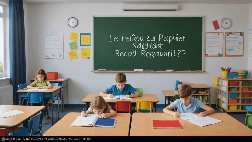 returning to paper: a realistic solution for teachers facing the integration of artificial intelligence in schools.