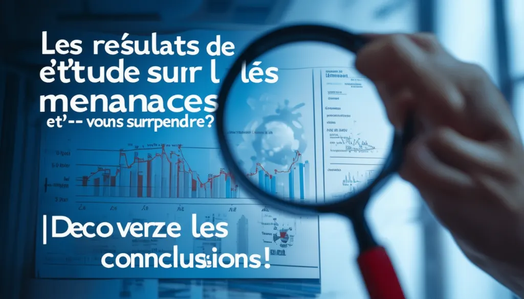 découvrez les résultats surprenants de l'étude sur les menaces et leur impact dans ce rapport captivant !
