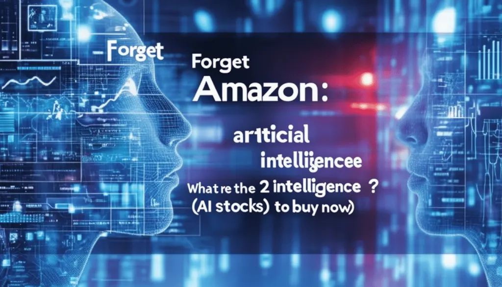 discover the 2 best artificial intelligence (ai) stocks to buy now and forget about amazon. take advantage of the growth opportunity offered by these innovative companies.