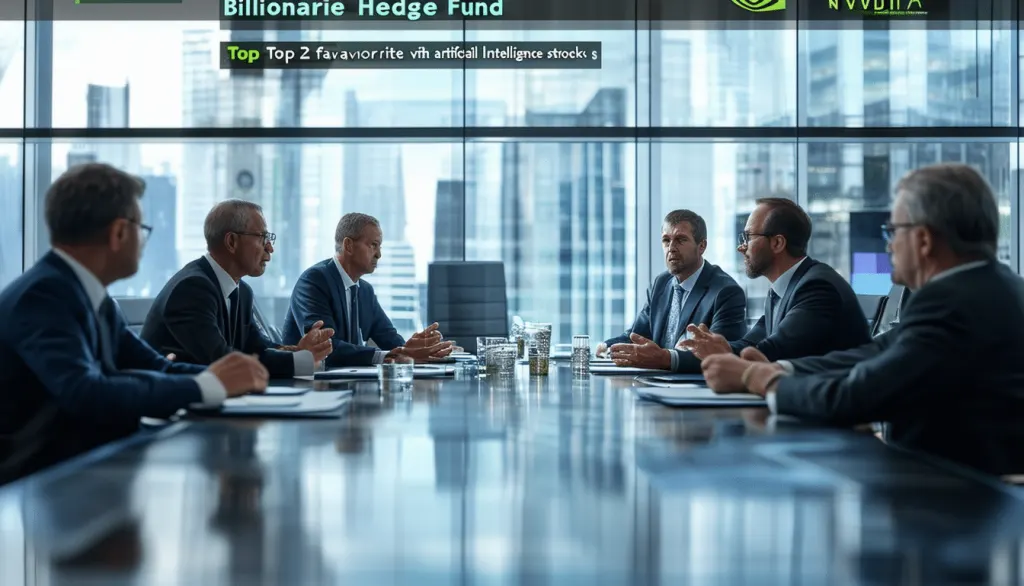 découvrez les deux actions d'intelligence artificielle les plus prisées par les gestionnaires de fonds spéculatifs milliardaires, sans oublier que nvidia ne fait pas partie de la sélection.