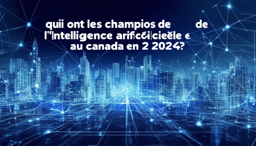 find out who are canada's artificial intelligence leaders in 2024 in this comprehensive report on ai champions.