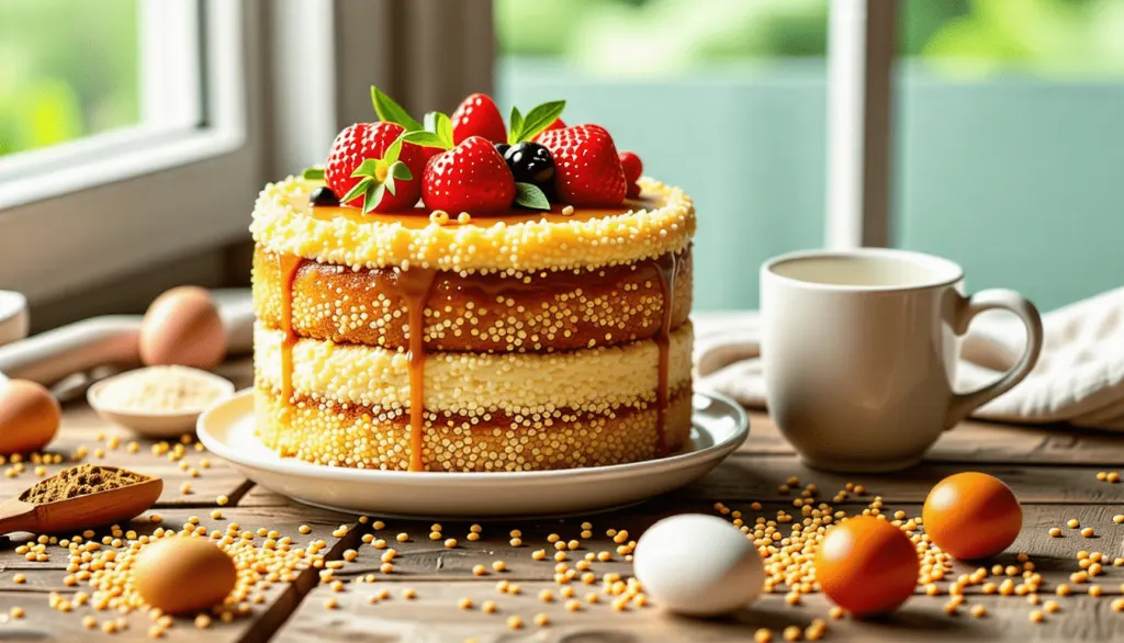 learn how to make a delicious original couscous cake, simply using a cup as a utensil. ideal for lovers of easy and creative cooking!