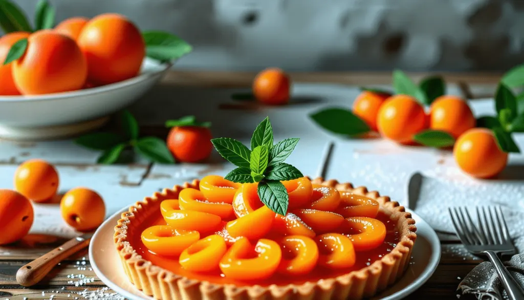 réalisez chez vous la tarte à l'abricot la plus délicieuse, inspirée d'un restaurant 3 étoiles. suivez notre recette simple et épatez vos proches avec ce dessert savoureux et raffiné.