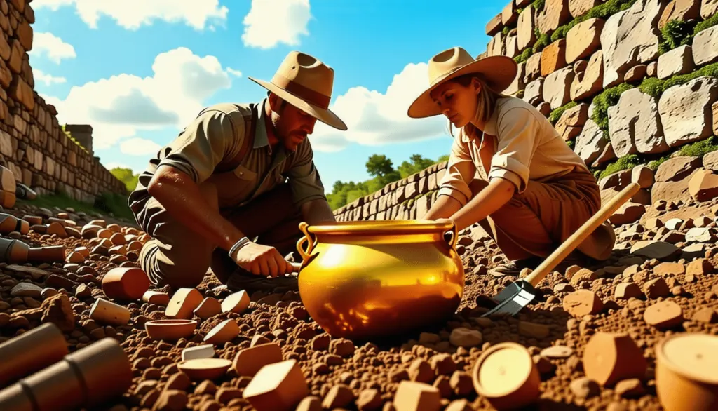 discover archaeologists' incredible revelation: a 2,400-year-old pot of gold has been found, offering a fascinating insight into our history. Don't miss this discovery that could change our understanding of antiquity.