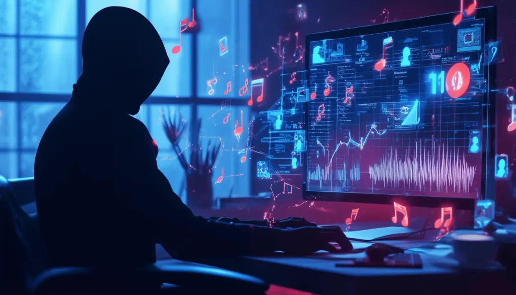 découvrez comment une fraude numérique a permis de générer 10 millions de dollars grâce à des musiques créées par des algorithmes d'intelligence artificielle et diffusées auprès de faux auditeurs. une enquête fascinante sur les dérives de la technologie musicale.