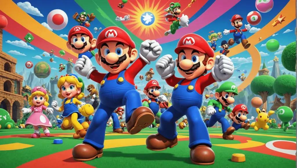 discover how artificial intelligence is transforming the universe of super smash bros with a film inspired by the 70s! Immerse yourself in a colorful and retro adventure, and share which iconic character appeals to you in this unique adaptation.