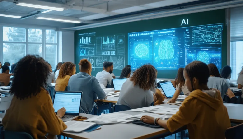 découvrez comment l'intelligence artificielle transforme la correction des copies pour une cinquantaine d'enseignants, rendant le processus plus rapide et efficace. cette révolution technologique améliore la qualité de l'enseignement tout en allégeant la charge de travail des enseignants.