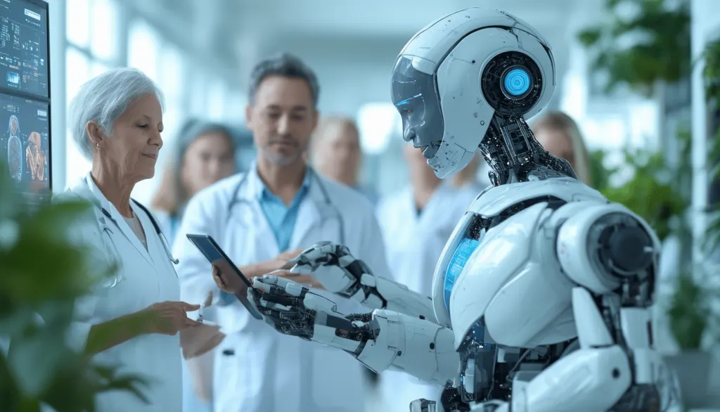 découvrez comment l'intelligence artificielle transforme le secteur de la santé d'ici 2044. plongez dans une analyse approfondie des innovations, des défis et des opportunités qui redéfinissent les soins médicaux et améliorent la vie des patients.