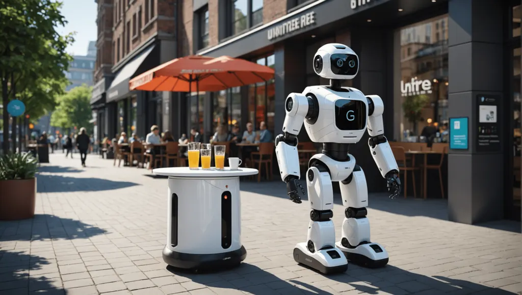 discover the unitree g1, a revolutionary service robot accessible at the price of a clio. explore its multiple applications in everyday life, from home assistance to professional tasks. a futuristic investment within reach!