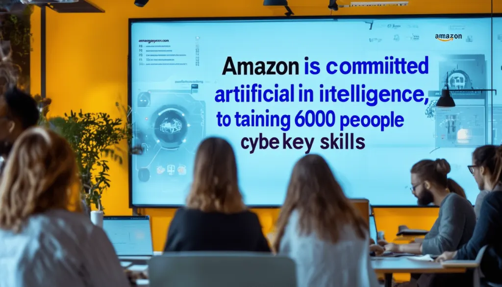 découvrez l'initiative d'amazon qui vise à former 600 000 français aux compétences essentielles en intelligence artificielle, cloud et cybersécurité, un pas vers l'avenir numérique et l'innovation en france.