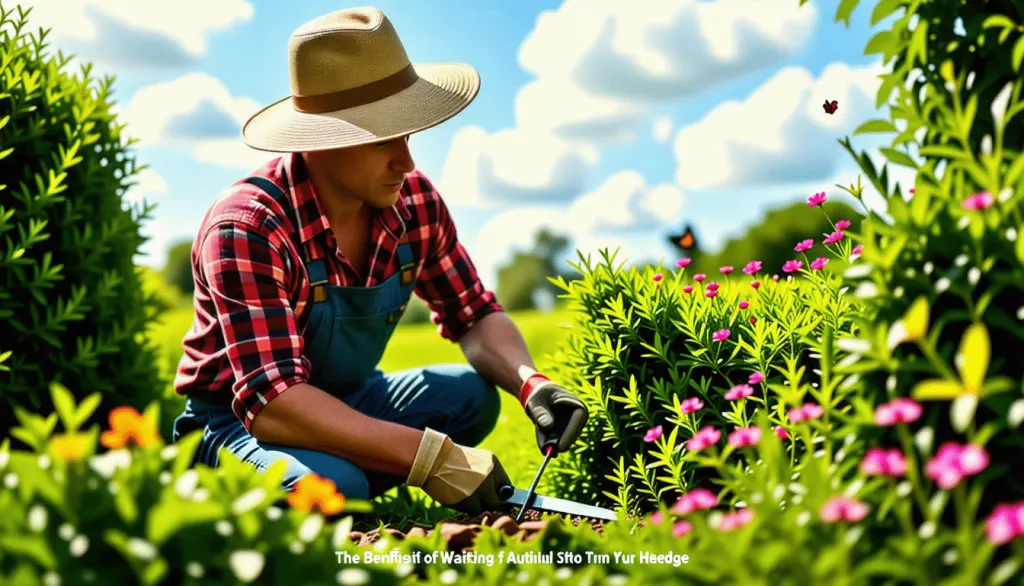 découvrez pourquoi attendre le 15 août pour tailler votre haie peut bénéficier à la santé de vos plantes. apprenez les meilleures pratiques de jardinage et comment optimiser la croissance de vos haies tout en préservant leur esthétique. ne manquez pas nos conseils d'experts pour un jardin épanoui !