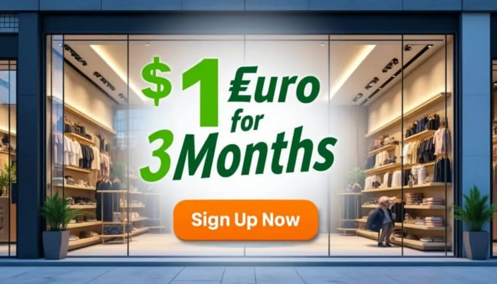 profitez de notre offre exclusive : testez shopify pendant 3 mois pour seulement 1 euro ! découvrez comment créer votre boutique en ligne facilement et boostez vos ventes. ne manquez pas cette opportunité exceptionnelle !