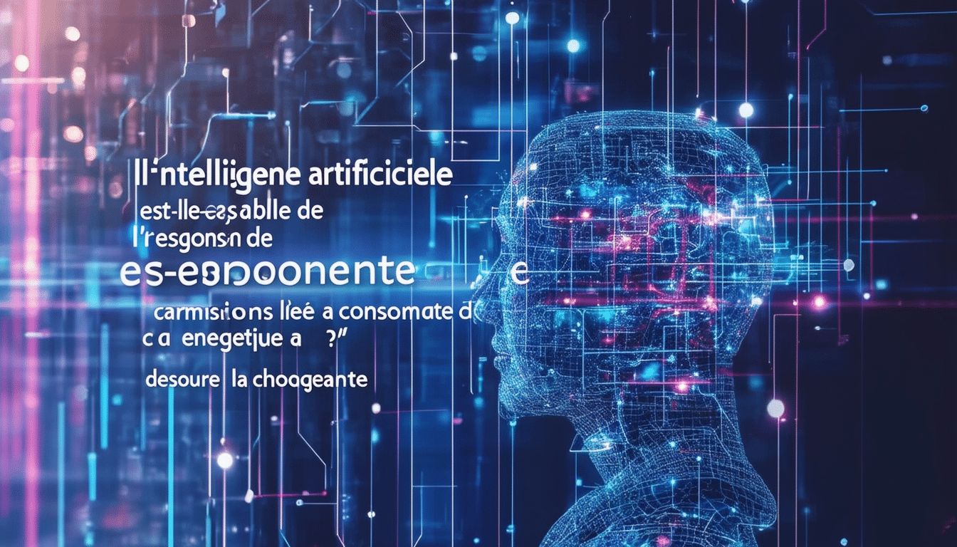découvrez la vérité choquante sur l'impact de l'intelligence artificielle sur les émissions de carbone liées à la consommation énergétique.