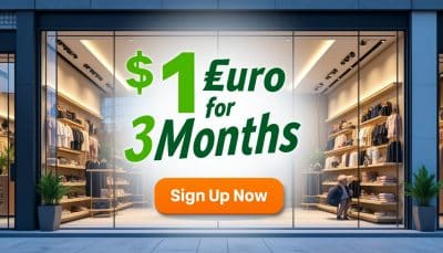 profitez de notre offre exclusive : testez shopify pendant 3 mois pour seulement 1 euro ! découvrez comment créer votre boutique en ligne facilement et boostez vos ventes. ne manquez pas cette opportunité exceptionnelle !